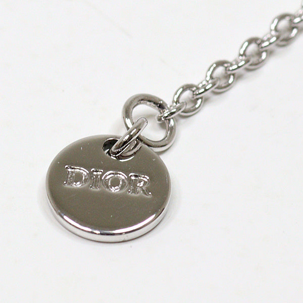 Dior Pendant metal Silver CD logo