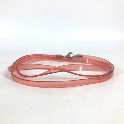 CHANEL belt Plastics pink 00C CC COCO Mark Women