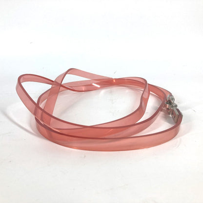 CHANEL belt Plastics pink 00C CC COCO Mark Women