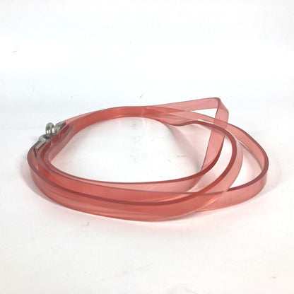 CHANEL belt Plastics pink 00C CC COCO Mark Women