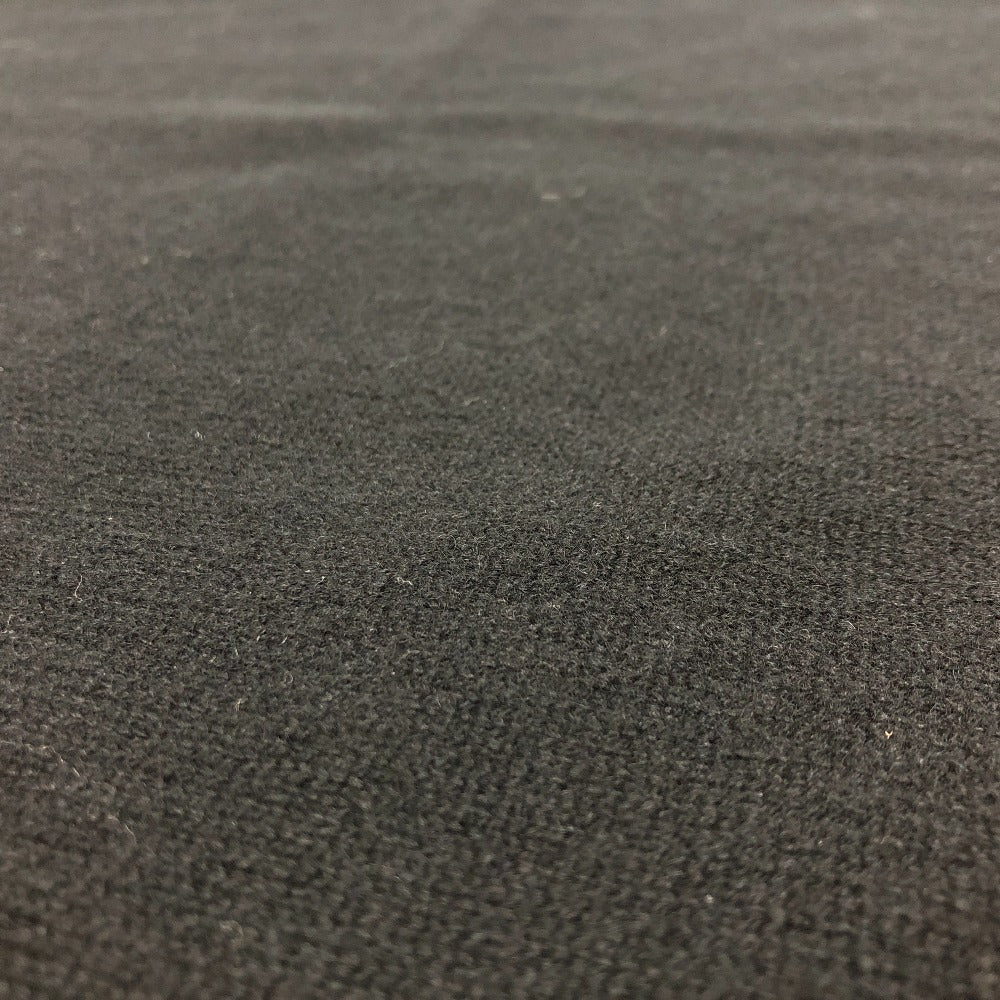 CHANEL Scarf cashmere black Total pattern COCO Mark mens