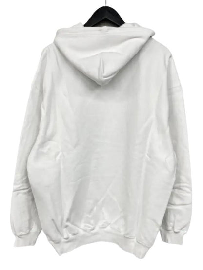 Luxury Balenciaga Trending 2025 BB Logo Oversized Hoodie White