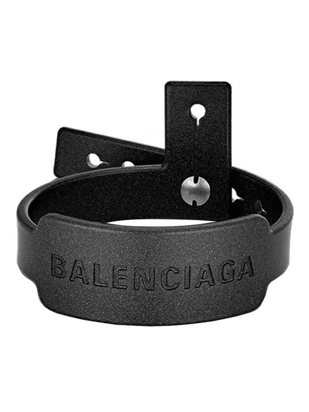 Luxury Balenciaga Trending 2025 Logo Festival Bracelet Black
