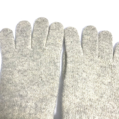 CHANEL gloves cashmere Beige type CC COCO Mark Women