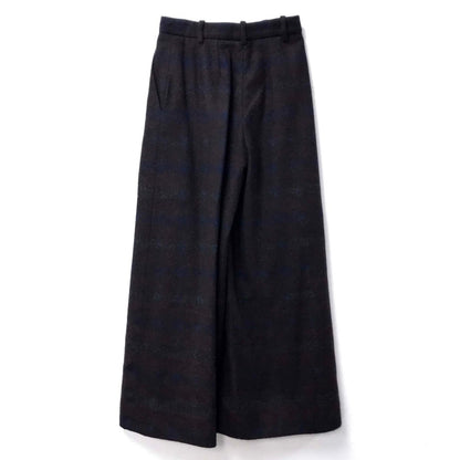 CHANEL Pants fabric Bordeaux Flannel 15B Women 34