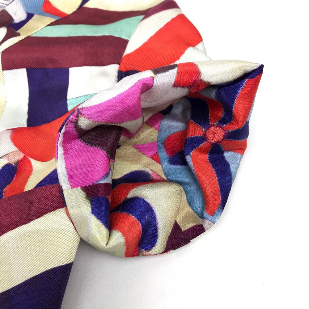 CHANEL one piece P53088 silk multicolor Flower flower 16C Women 36