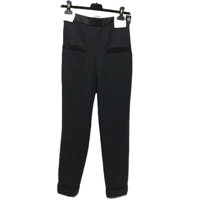 CHANEL Pants P73139 Wool, Silk black 22A Bottoms Women 34