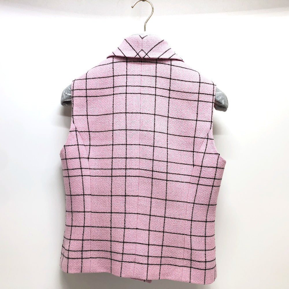 CHANEL Vest P77266 tweed pink 24S tweed Women 34
