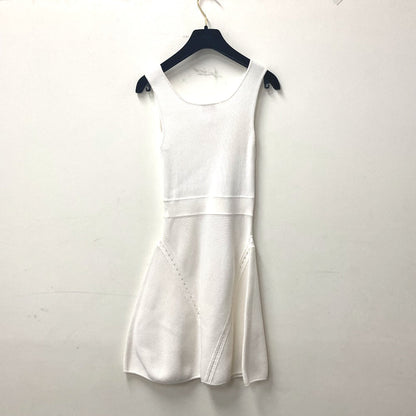 CHANEL one piece cotton white 15P Women 34