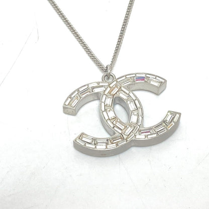 CHANEL Necklace A42254Y09569 metal Silver B11P COCO Mark CC mark