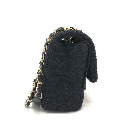 CHANEL Shoulder Bag AS2785 canvas black Matrasse No Icon Women