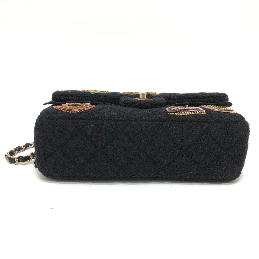 CHANEL Shoulder Bag AS2785 canvas black Matrasse No Icon Women
