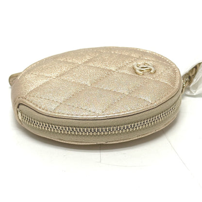 CHANEL Bag charm lambskin gold CHANEL 2024 Matrasse COCO Mark