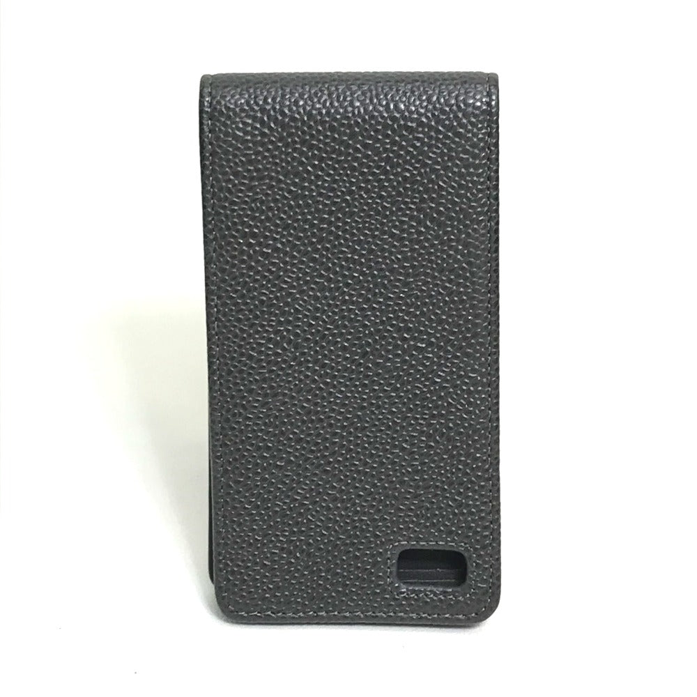 CHANEL iPhone case Caviar skin gray CC COCO Mark iphone4 / 4S compatible Women
