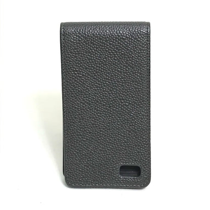 CHANEL iPhone case Caviar skin gray CC COCO Mark iphone4 / 4S compatible Women