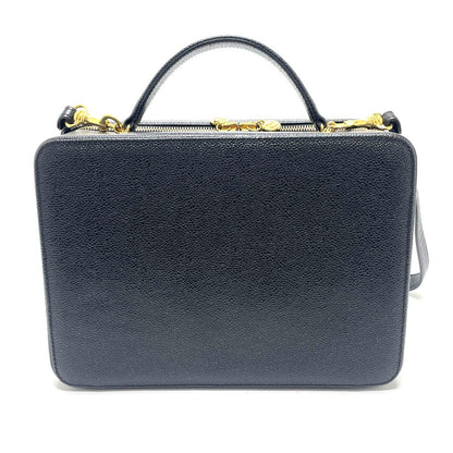 CHANEL Handbag Caviar skin black COCO Mark Vanity Bag Decacoco