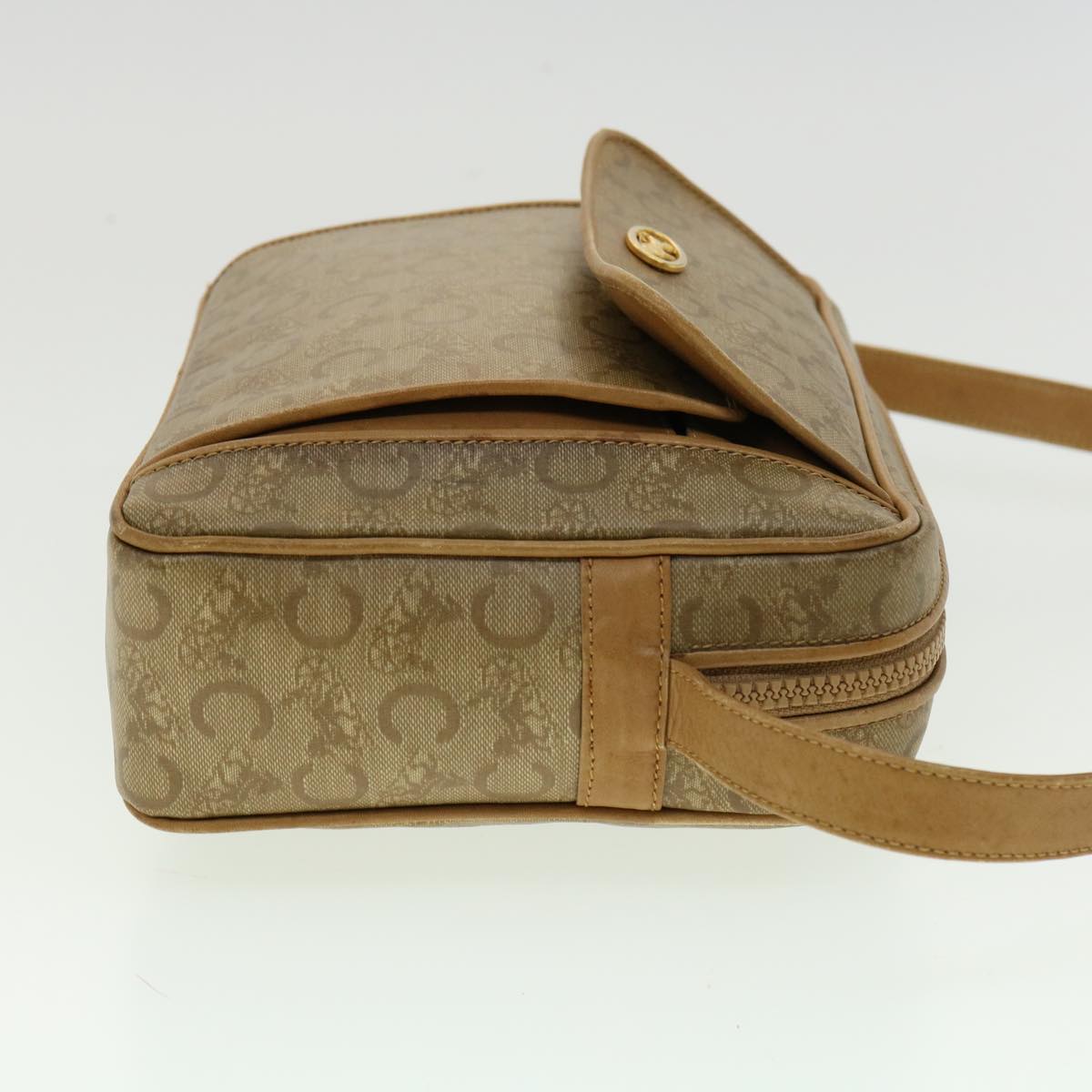 Luxury CELINE Shoulder Bag Enamel Beige  31529