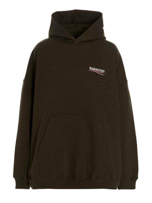 Luxury Balenciaga Trending 2025 Political Campaign Oversized Fit Hoodie Green