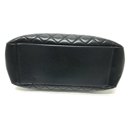 CHANEL Tote Bag A50995 Caviar skin black CC COCO Mark Matelasse GST