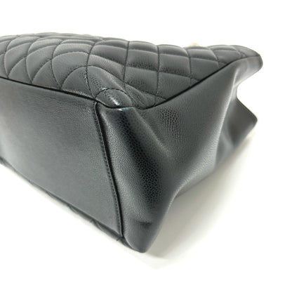 CHANEL Tote Bag A50995 Caviar skin black CC COCO Mark Matelasse GST