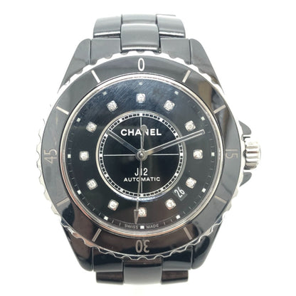 CHANEL Watches Mechanical Automatic H5702 Black ceramic black J12 12P diagram black dial