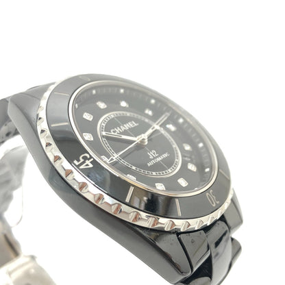 CHANEL Watches Mechanical Automatic H5702 Black ceramic black J12 12P diagram black dial