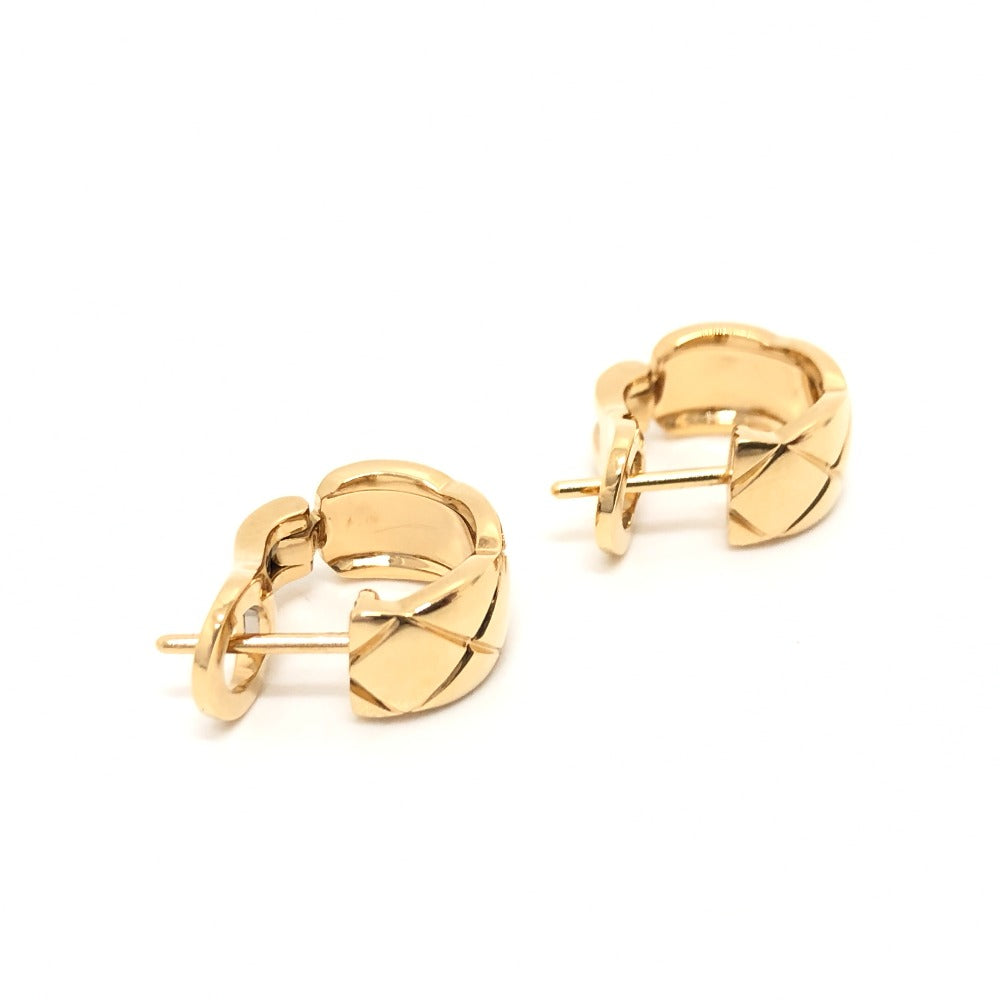 CHANEL Pierce 18K Yellow Gold gold K18YG Coco Crush