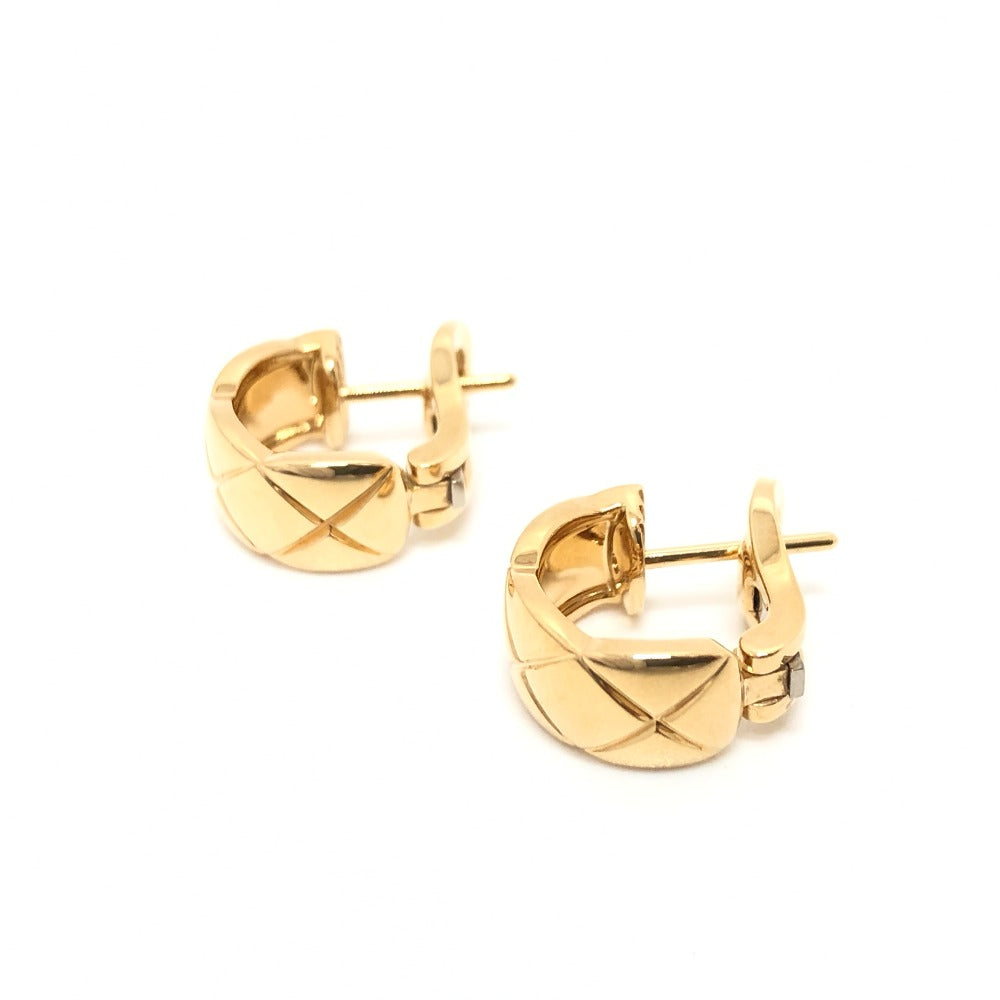 CHANEL Pierce 18K Yellow Gold gold K18YG Coco Crush