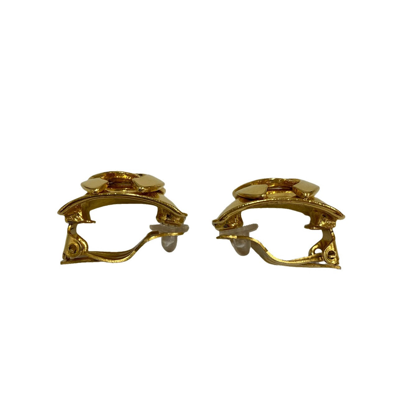 CHANEL Earring Gold Plated gold Women