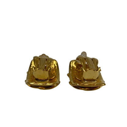 CHANEL Earring Gold Plated gold Women