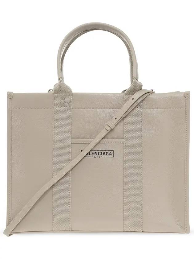 Luxury Balenciaga Trending 2025 Hardware Medium Grain Calfskin Tote Bag Beige