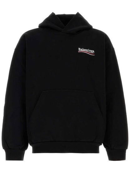 Luxury Balenciaga Trending 2025 Political Campaign Hoodie Black