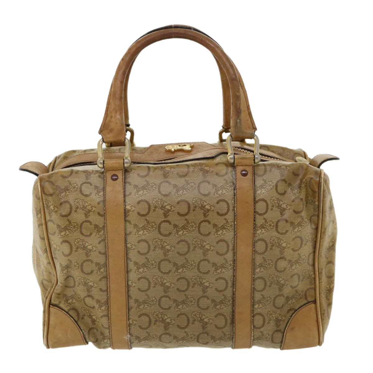 Luxury CELINE Hand Bag PVC Leather Beige  33127