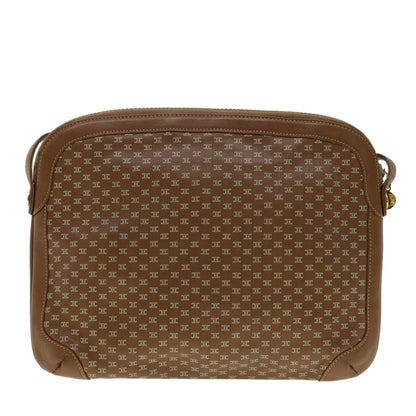Luxury CELINE Shoulder Bag Leather Brown  33155