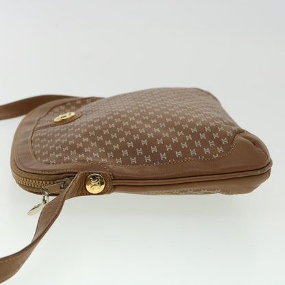 Luxury CELINE Shoulder Bag Leather Brown  33155