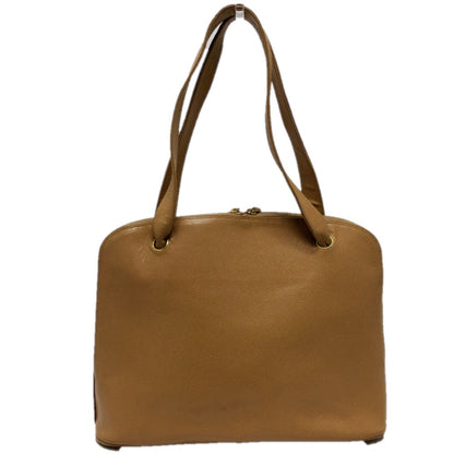 CHANEL Tote Bag Caviar skin beige Coco ball COCO Mark Women