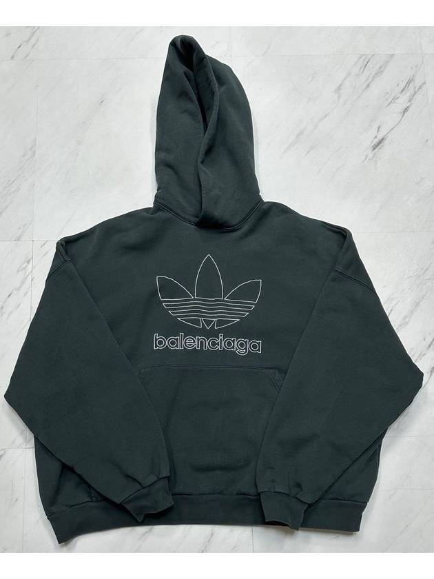 Luxury Balenciaga Trending 2025 x Adidas Logo Hoodie 115
