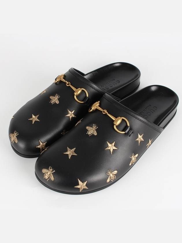 Luxury Balenciaga Trending 2025 Gucci Horsebit Embroidered Mule Sandals 8 270