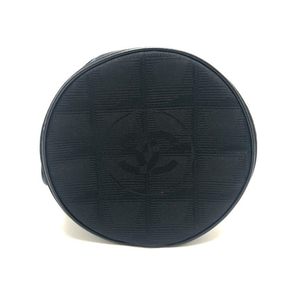 CHANEL Cosmetics Pouch A17682 Nylon jacquard black New travel line