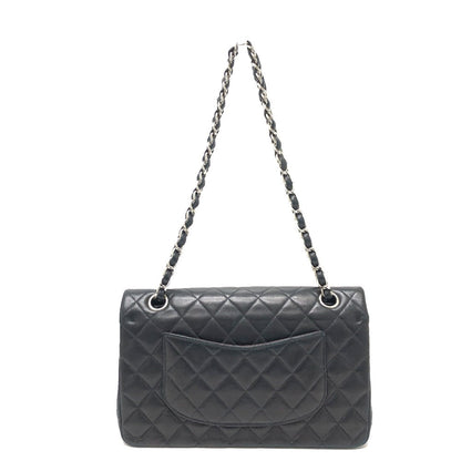 CHANEL Shoulder Bag A01112 lambskin black Matrasse 25