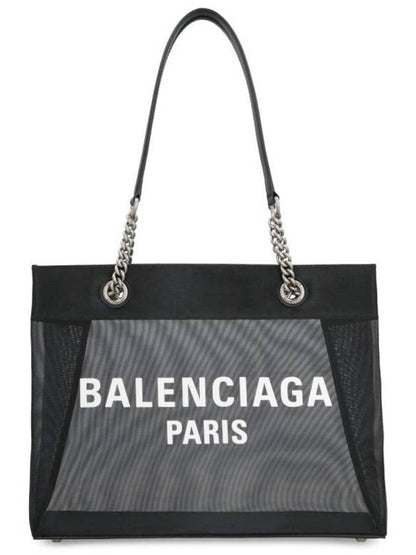 Luxury Balenciaga Trending 2025 Duty Free Medium Tote Bag Black