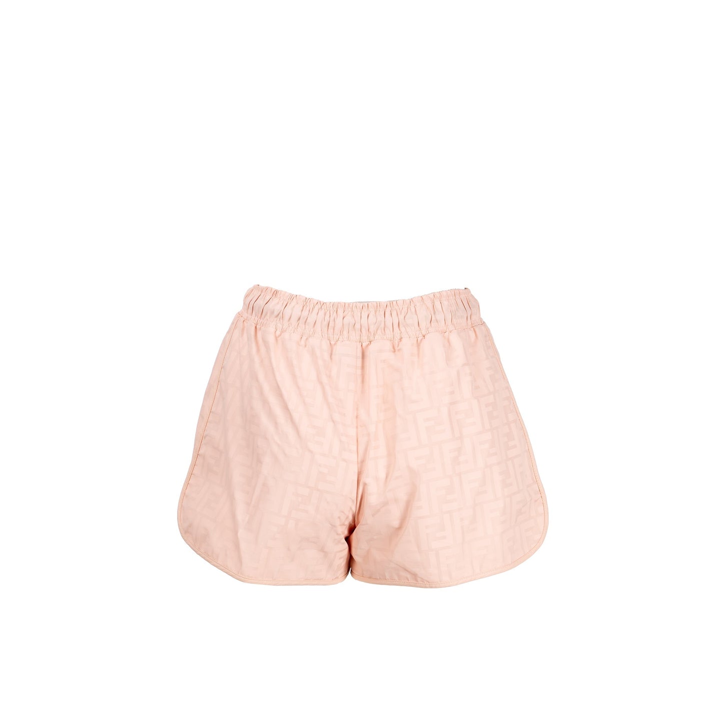 Fendi Size Logo Shorts Polyester Pink