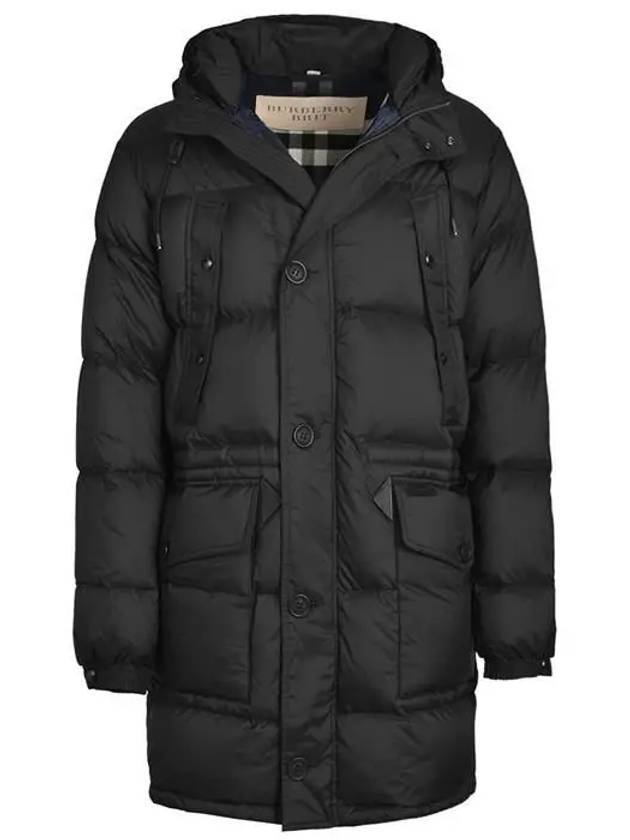 Luxury Burberry Benson Goose Down Padding Black