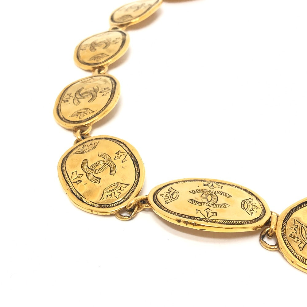 CHANEL belt 2Ã£ÂÂ»6 metal gold COCO Mark Medal