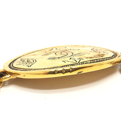 CHANEL belt 2Ã£ÂÂ»6 metal gold COCO Mark Medal