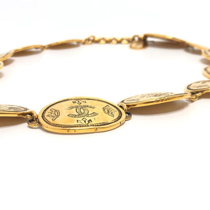 CHANEL belt 2Ã£ÂÂ»6 metal gold COCO Mark Medal