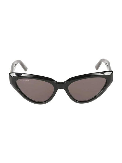 Luxury Balenciaga Trending 2025 Eyewear BB Logo Cat Eye Sunglasses Black