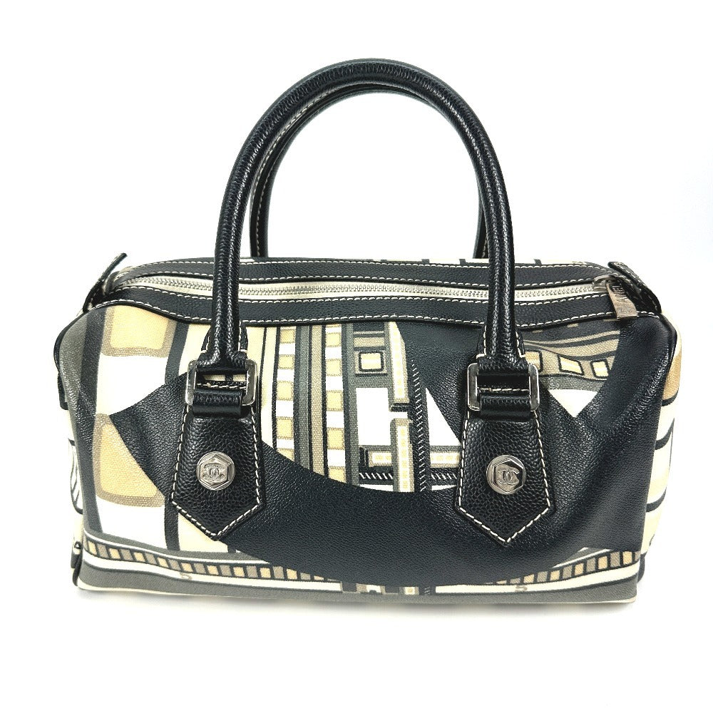 CHANEL Boston Duffel bag PVC black Central station Women