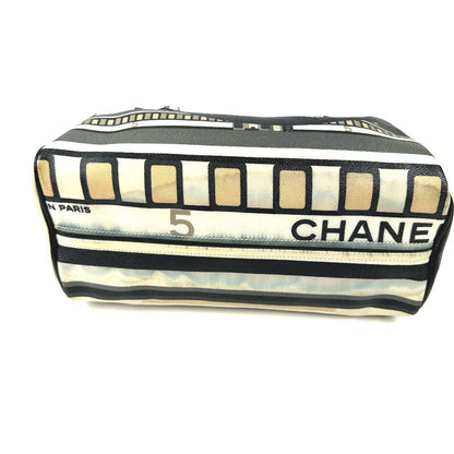 CHANEL Boston Duffel bag PVC black Central station Women