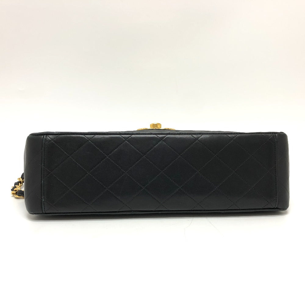 CHANEL Shoulder Bag A01094 lambskin black Matrasse COCO Mark Deca Matelasse 34